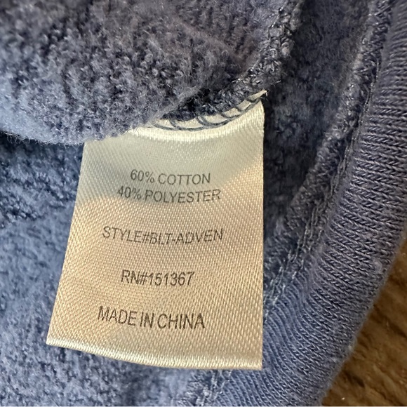 Urban Nation Keep Nature Wild Adventure Arizona Sweater Women’s Size XS Blue - Picture 3 of 7